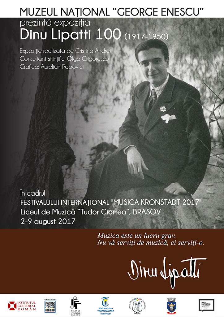 afis lipatti 100 pt brasov kronstadt 2017